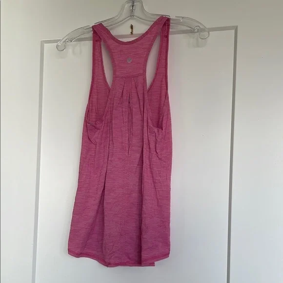 Pink LuLu Racerback Tank Top - Picture 3 of 3